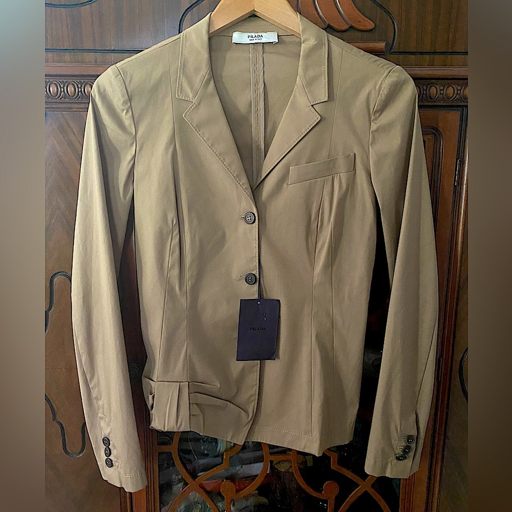 *Authentic* Vintage NWT, PRADA blazer